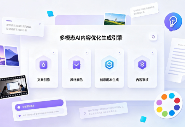 资阳市AI智能内容优化创新 多模态生成技术丰富数字内容创作生态