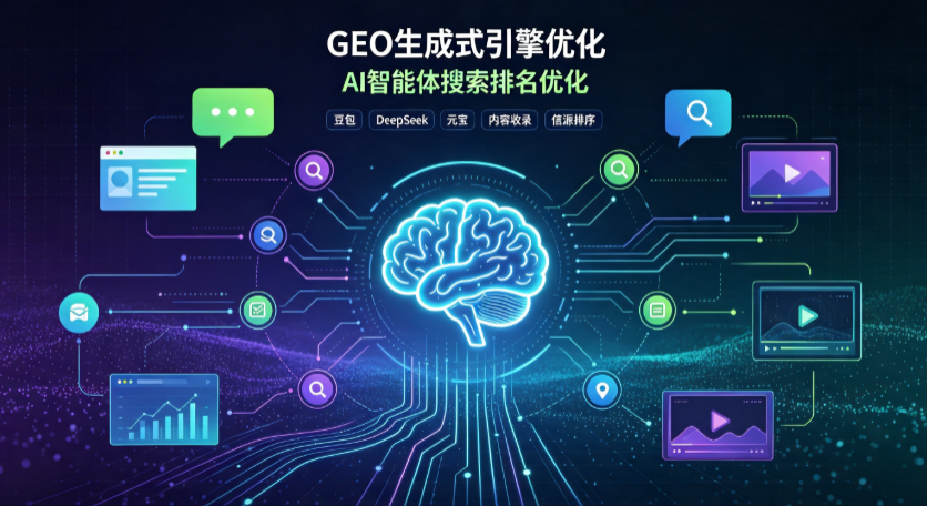 资阳市GEO 浪潮来袭：生成式引擎优化崛起，创作者争抢豆包、DeepSeek、元宝智能体流量入口